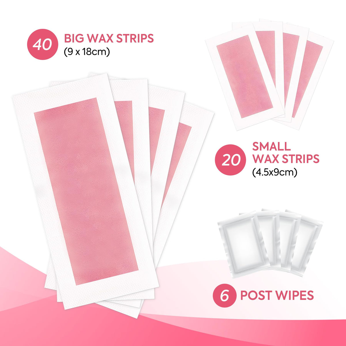 YGCODE calming oil wipes after waxing hydrate and soothe skin