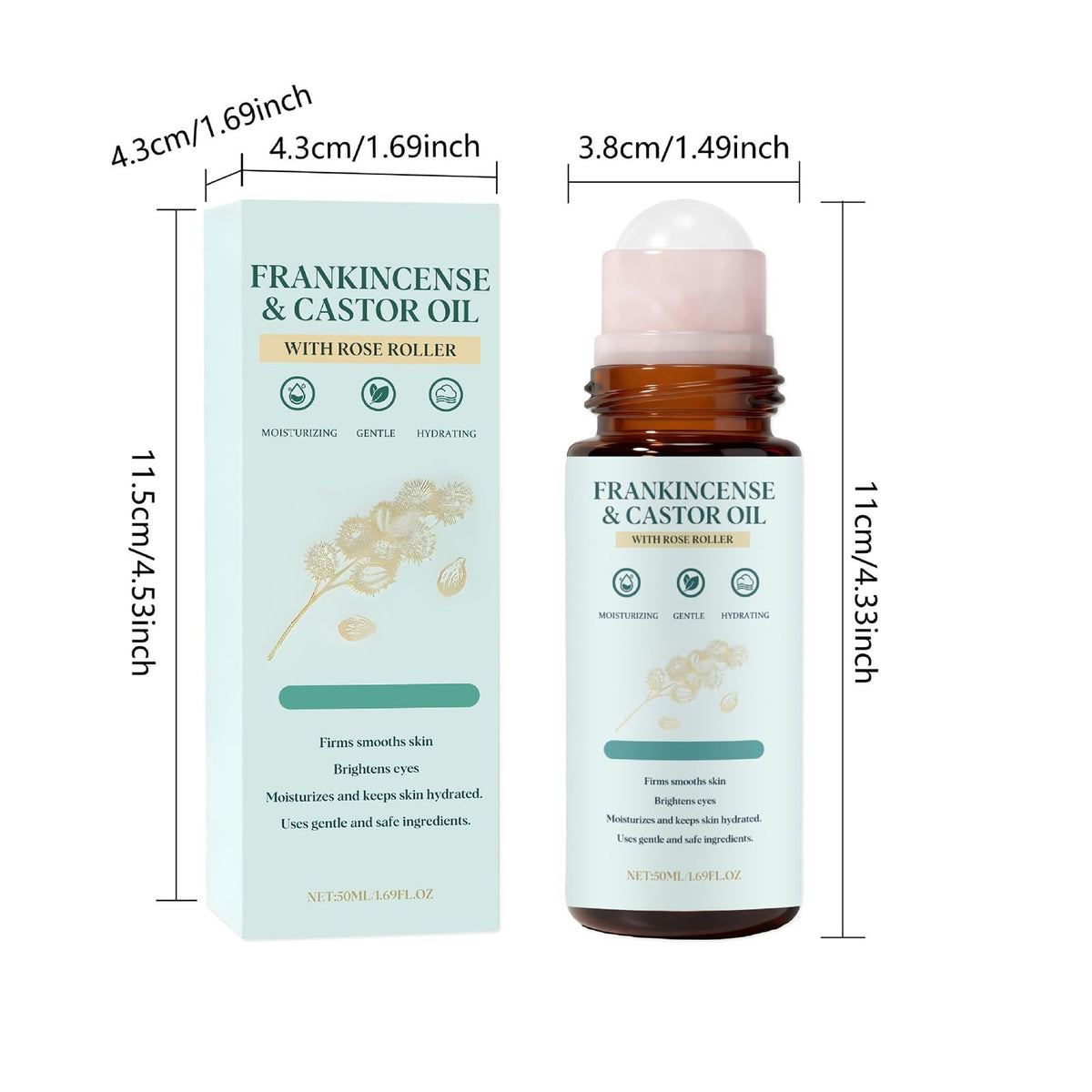 YGESIAO face and neck application demonstrates versatile coverage