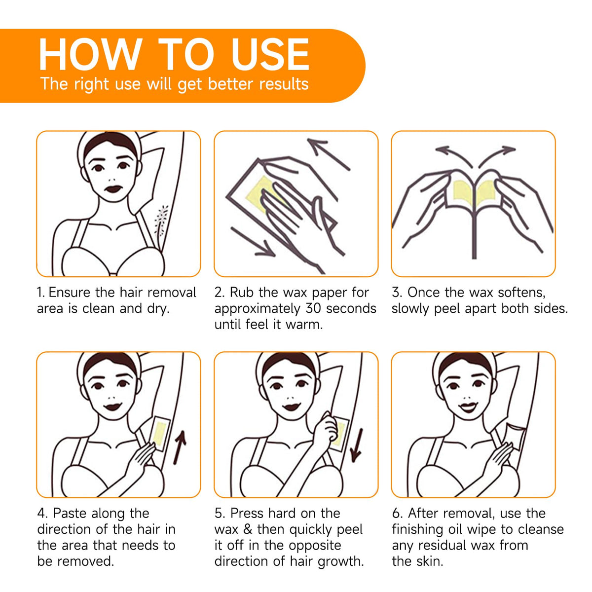 YGESIAO travel-friendly kit for at-home waxing anywhere
