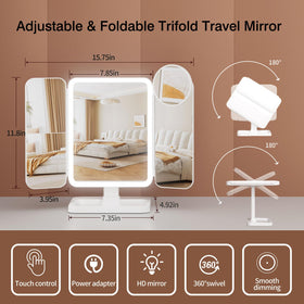 YGGPOQO travel-friendly mirror ideal for dorms and gifting