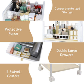 YGJT bottom shelf stores bags and storage bins neatly