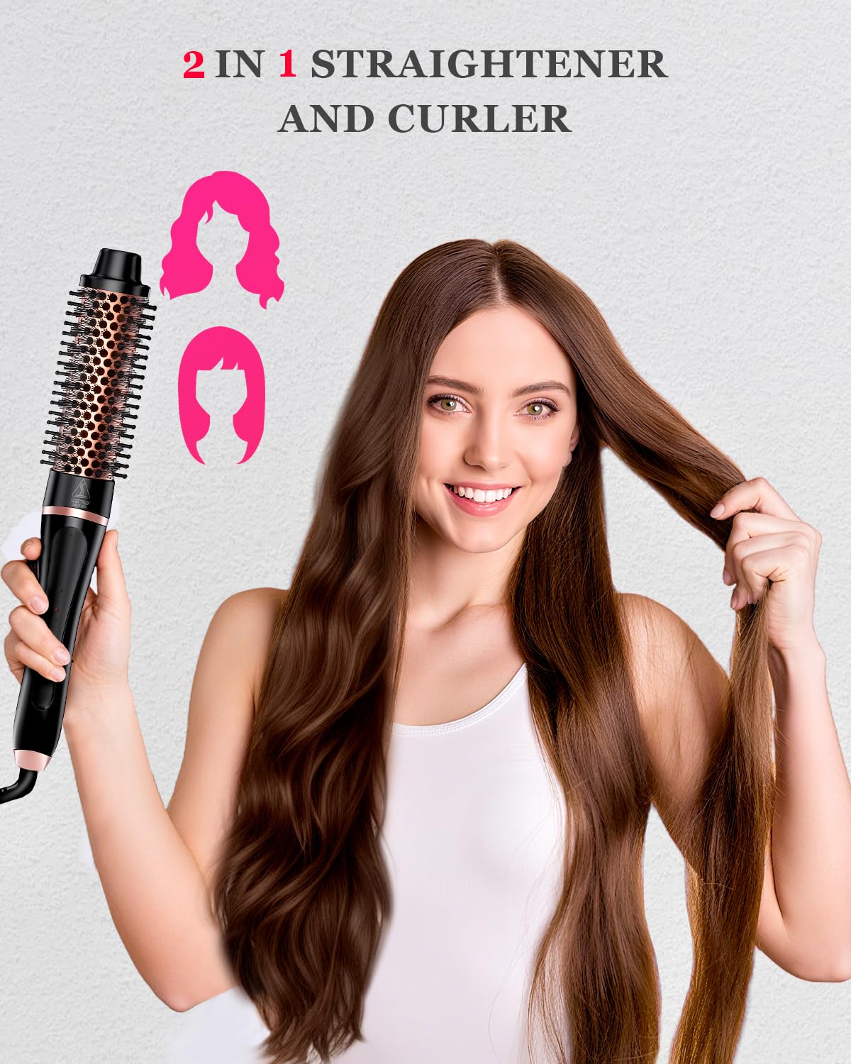 YGOVVK includes clips for securing hair during creative looks