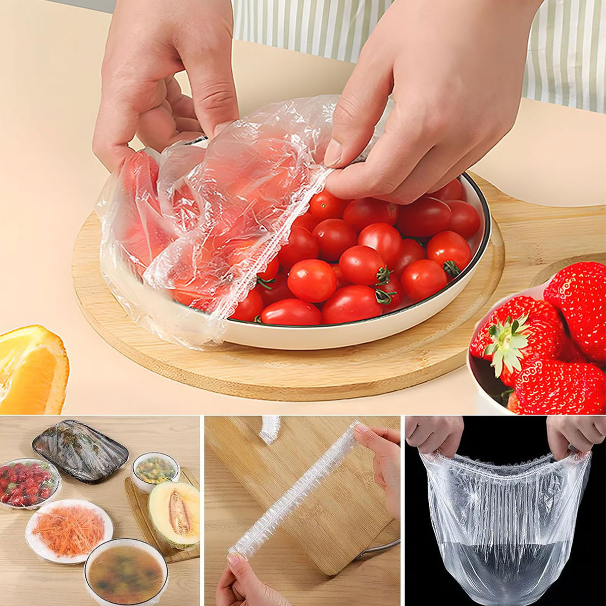 YGQQOY portable shower cap, lightweight for on-the-go spa days.