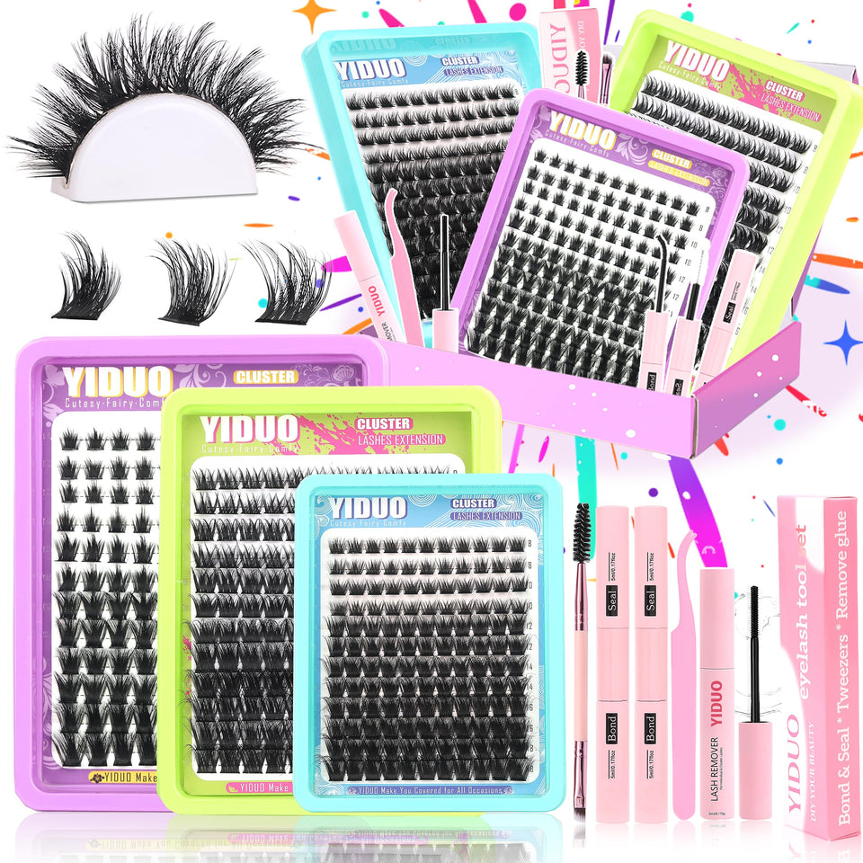 YIDUO 3 Styles Kit Volume lashes for instant, elevated everyday look
