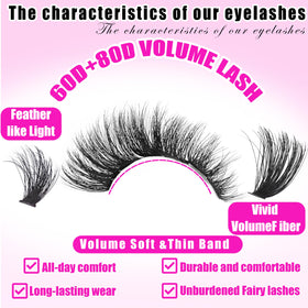 YIDUO lash bond and seal bottles for secure wear.