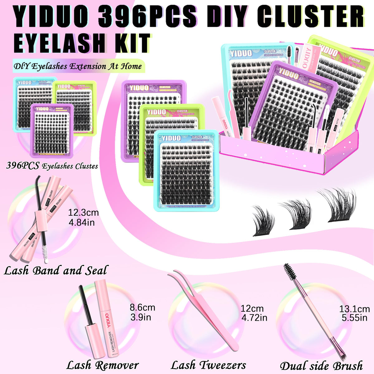 YIDUO Lash remover 5ml for gentle cleanup