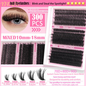 YIDUO eyelash tweezers for precise application.