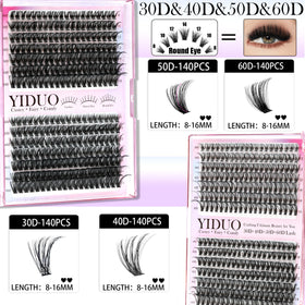 YIDUO eyelash eyebrow brush helps daily grooming and tidy application.