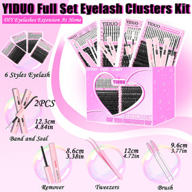 YIDUO packaging and storage case keeping lashes organized