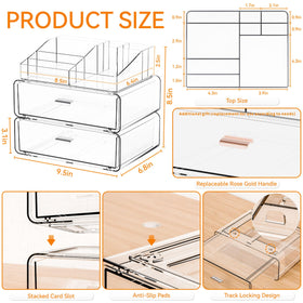 Yieach anti fall rail keeps drawers secure while in use