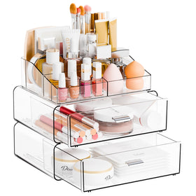Yieach clear acrylic design complements a modern vanity