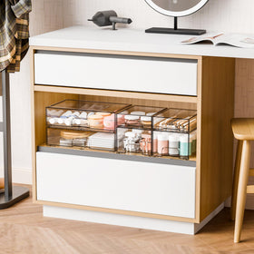 Yieach desk office supplies storage keeping clutter at bay.