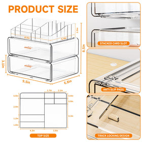 Yieach anti-fall slide rail protects pricey products from accidental spills.