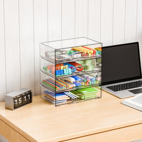 Yieach makeup organizer drawer ideal for lipsticks and brushes