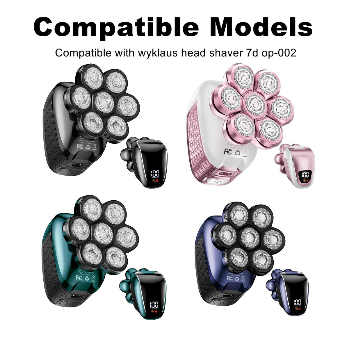 Yieyosd value-packed 2-head set ensures a spare head is ready.