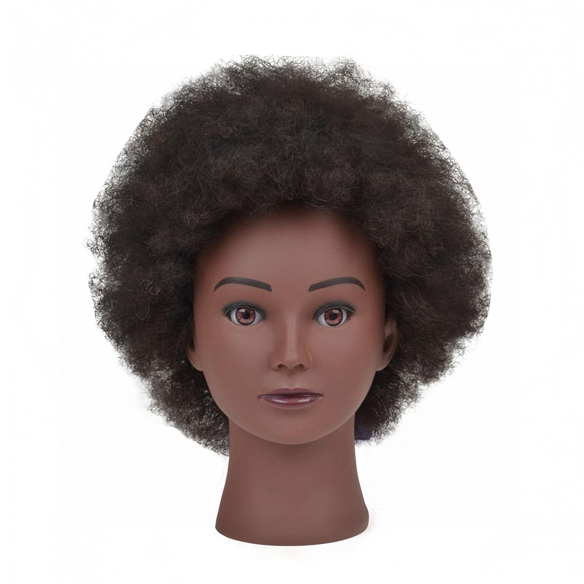 Yiifiulyn wig display mannequin head showcasing wigs and hats