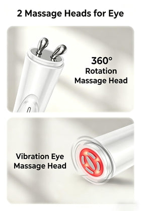 Yiiho Eye Lift Wand blue light therapy helps refresh the eye area.