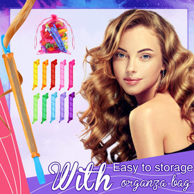 Yilloog PET curlers are lightweight and reusable for daily use.