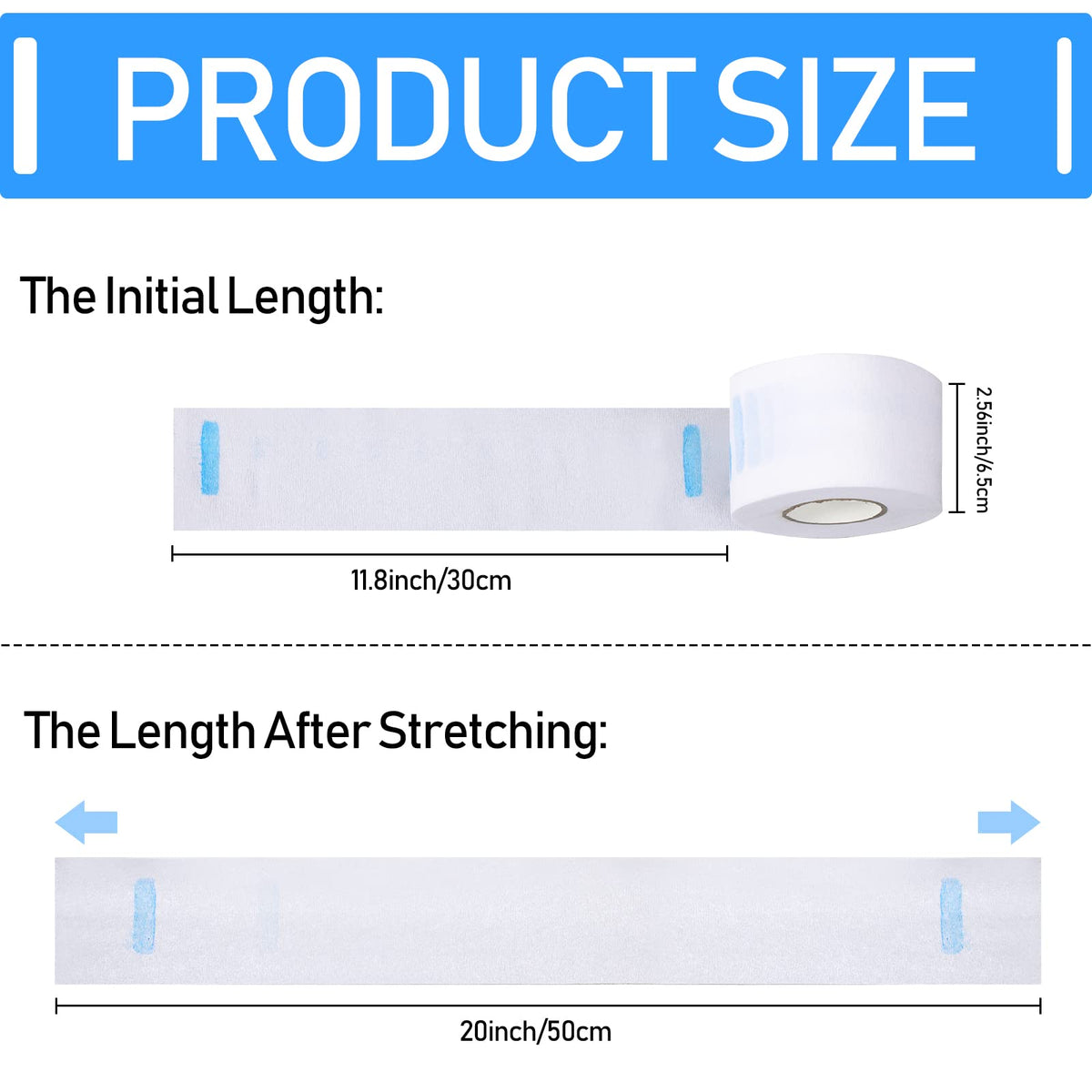 Yilloog soft tissue material close-up highlights gentle neck strips.