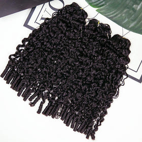Yimisunny invisible knots crochet hair for a seamless finish