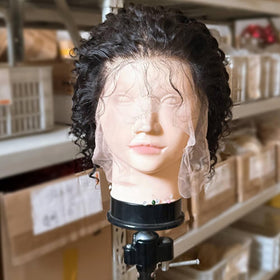 Yimisunny wig with ear-to-ear baby hair for natural hairline