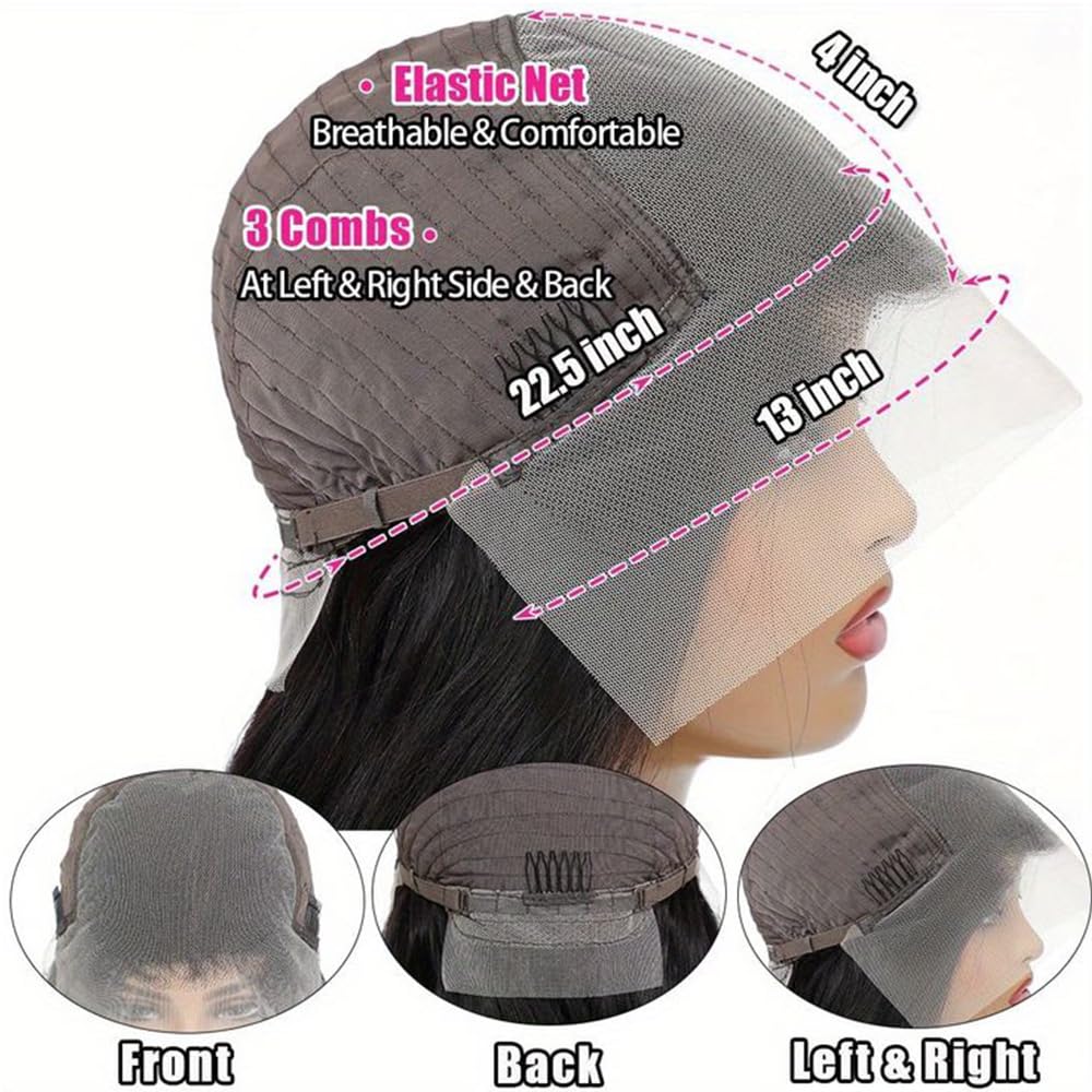 YINGRUN glueless body wave wig offers comfortable wear and quick styling