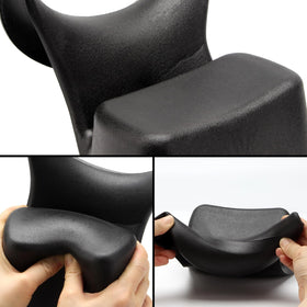 Compact 9x6x4 inch size fits standard shampoo bowls.
