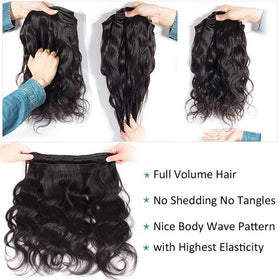 YISEA soft silky texture adds natural movement and shine.