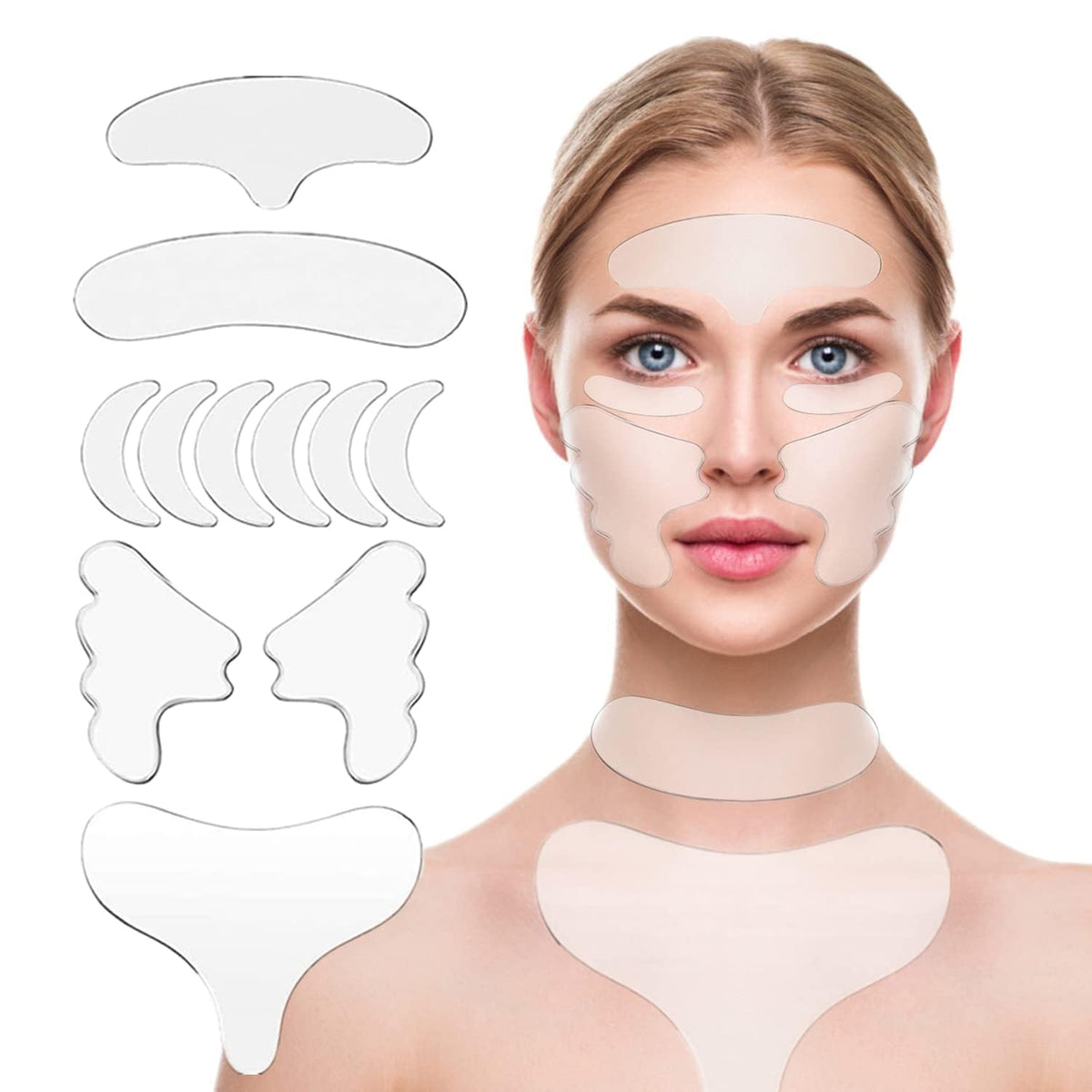 YISHIQI forehead patches target wrinkles, offering a convenient, non-invasive option for smoother-looking skin.