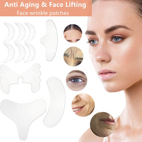 YISHIQI silicone face patches deliver gentle hydration while addressing fine lines.