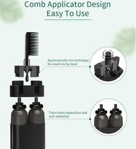 YIZHONG dye comb tool aids even application for natural-looking color.