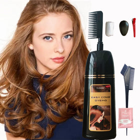 YIZHONG gray hair coverage shade for precise, lasting color.