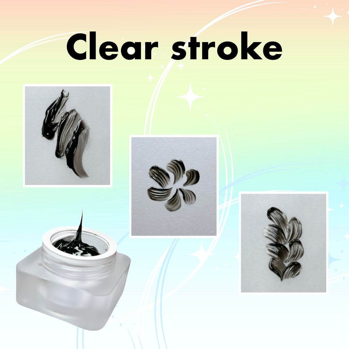 YJMyujimi chrome-friendly gel for chrome finishes and DIY art