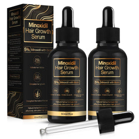 YKDILYHH Minoxidil bottle pour demonstrates precise dosing for consistent application