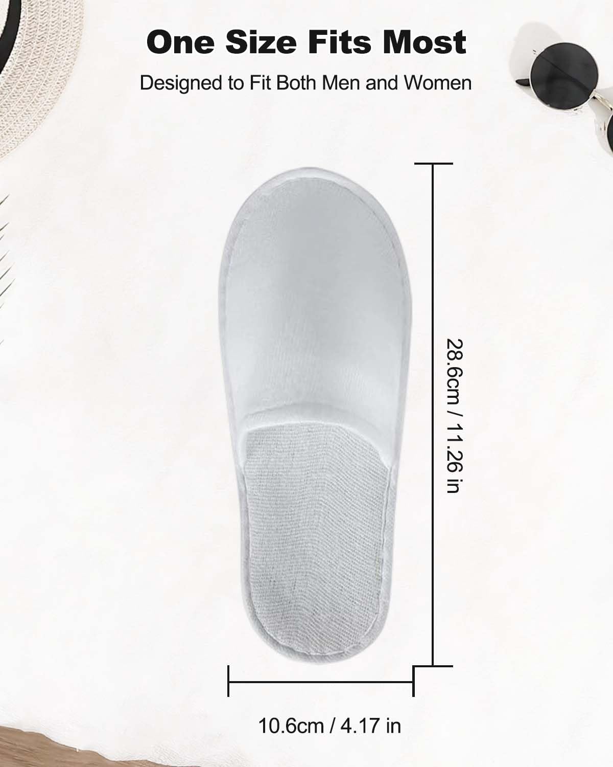 YLAOSIOA slip-resistant EVA sole minimizes slips in showers and spa areas