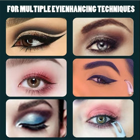 Ylapagne black eyeliner paste for precise, smudge-proof lines.