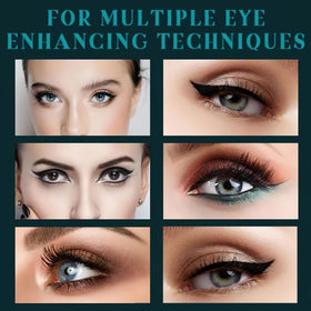 Ylapagne precision-tip applicator follows the natural eye shape.