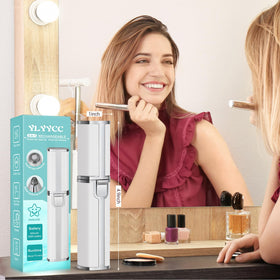 YLYYCC compact portable design fits in a purse for quick touch-ups.