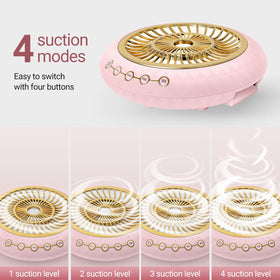 YLYYCC nail dust collector portable design enables use in home studios and small salons