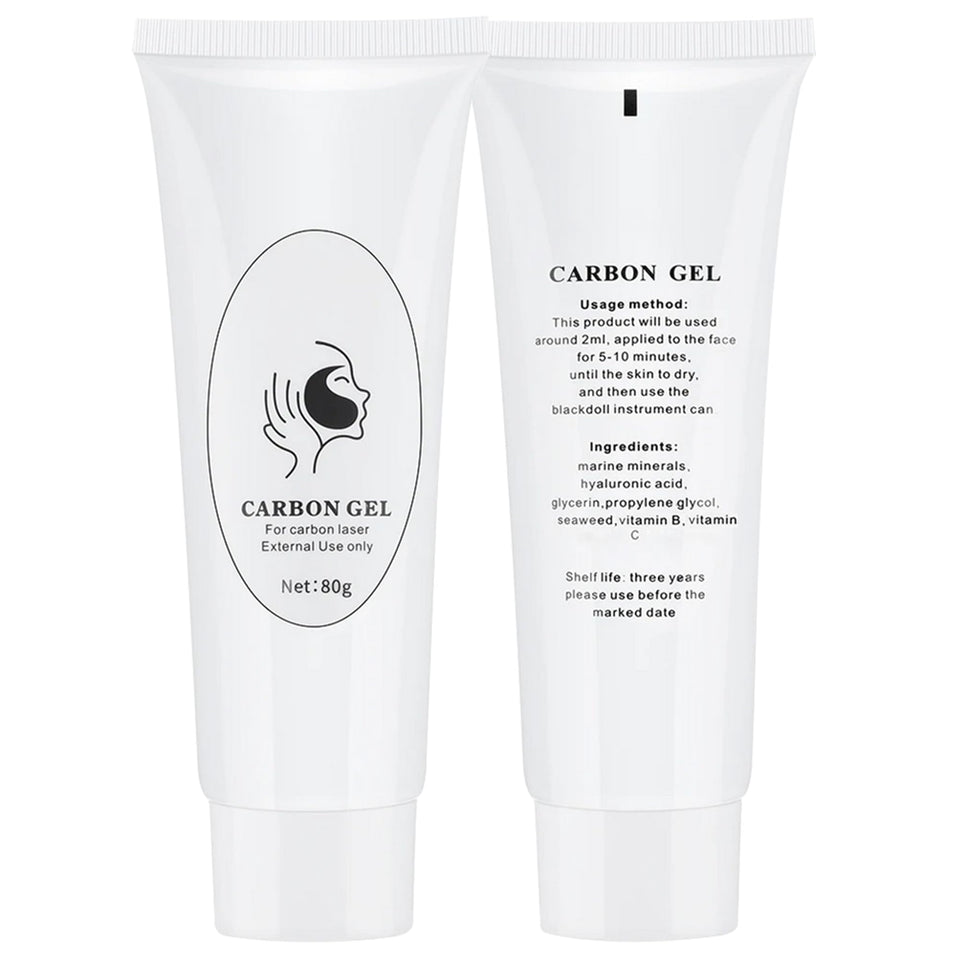 YMEYFAN Carbon Peeling Gel 80ml jar for deep cleansing and pore refinement.