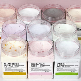 YMEYFAN peeled-off jelly mask revealing hydrated skin.