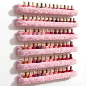 YMVV Nail Polish Wall Shelf 15-inch display keeps bottles organized and visible