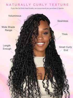 YNiSew lightweight braiding hair reduces scalp tension.