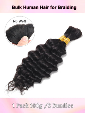 YNiSew lightweight human braiding hair for comfortable wear.