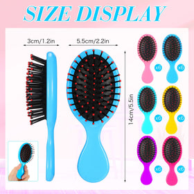Yoande soft air-cushion teeth for gentle detangling without pulling.