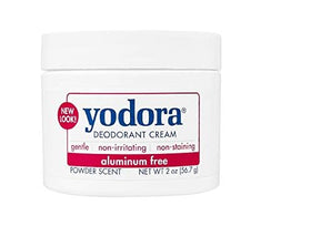 Yodora Deodorant Cream in use: easy application and long-lasting odor control