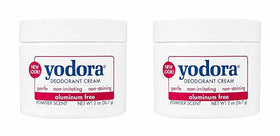 Yodora Deodorant Cream jar close-up showing smooth, non-greasy texture for everyday freshness