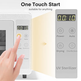 Yofuly cleaner box open lid reveals accessible tool loading