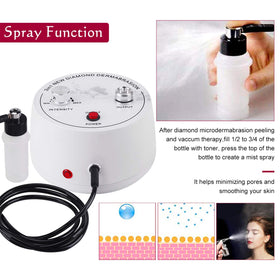 Yofuly nine-tip diamond wand set for customizable exfoliation on face and body