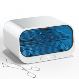 Yofuly 12L sterilizer front view shows spacious capacity for salon tools